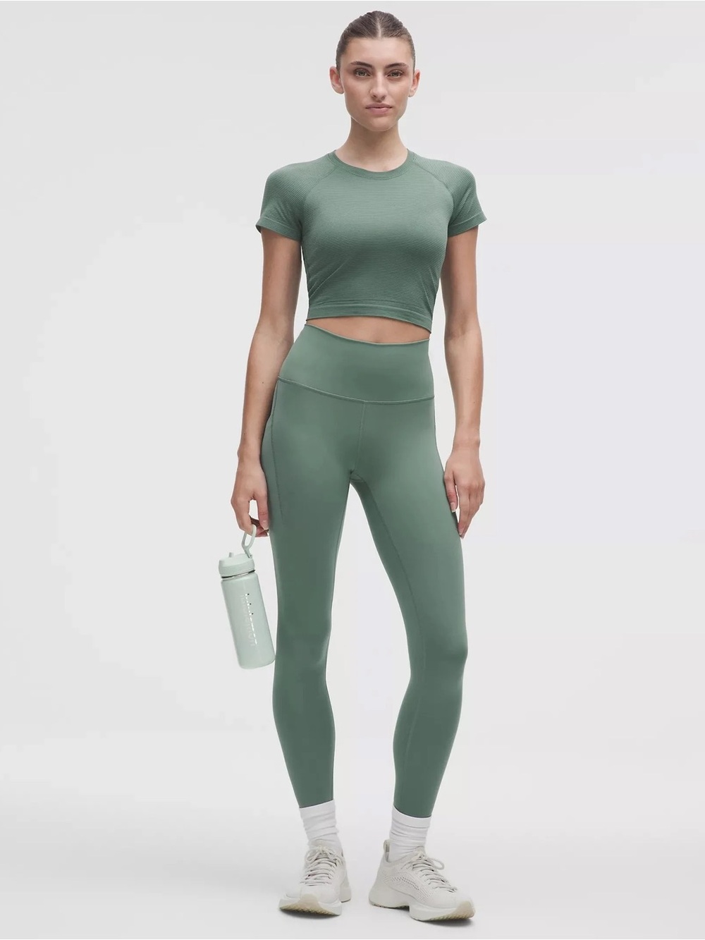 Lululemon Swiftly Tech Crop 2.0 Tidewater Teal
